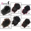 High Puff Kinky Curly Synthétique avec frange Ponytail Hair Extension Drawstring Short Afro Pony Tail Clip in234W