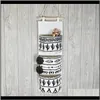 Boxes & Bins Black White Pattern Cotton Linen Hanging Storage 3 Pockets Mounted Wardrobe Hang Bag Wall Pouch Cosmetic Toys Organizer E Tj53Q