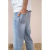 Siwmood Spring Summer環境レーザーウォッシュジーンズ男性スリムフィットクラシックデニムズボン高品質Jean SJ170768 210716