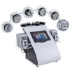 Stock aux États-Unis Cavitation ultrasonique Minceur Machine 6In1 Lipo Laser Corps Vide Radio Fréquence RF Salon Spa Diode Lipolaser 8 Pads Brûlant les Graisses Équipement