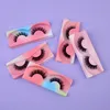 1 Pair False Eyelash 3D Faux Mink Soft Lashes Handmade Dramatic Reusable Natural Eyelashes Extension Wholesale Fake Lash Makeup