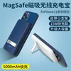 Магнитное беспроводное зарядное устройство Power Bank мощностью 15 Вт, 5000 мАч, держатель для быстрой зарядки Powerbank PD, 18 Вт для Magsafe iPhone 12 Pro Max7887909