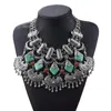 초커 보헤미아 민족 술 BIG Chunky Collar Choker Necklace Maxi 2021 빈티지 여성 목걸이 펜던트 Collier Female Jewelry