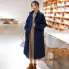 Casacos de trincheira feminina johnature feminino de estilo coreano Botão Solid cor 2022 bolsos de manga longa de primavera feminino de alta qualidade feminino