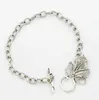 Alloy Grape Leaf Armband Växla Spännkrokar Antik Silver / Guld / Brons / Koppar Smycken Resultat Fit Armband L872 52sets / Lot