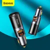 Baseus 120 W QC 3.0 PD 3.0 Car USB dla I 12 Pro Samsung Xiaomi Port Mobile Phone Carger