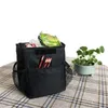 Draagbare Auto Dustbin Vuilniszak Stofzitting Terugslag Rubbish Bin Box Case Sundries Houder Organizer Pocket Bags Prullenbak Kan Ander interieur