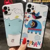 Samsung S10 + A20 A30 Cep Telefonu Kılıfı için Uygun S10Lite Moda Sevimli Karikatür Note8 / 9/10 Kabartmalı M11 Koruyucu Kapak Silikon Kabuk