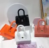 Gelee-Handtasche, Mini-Tasche, PVC-Einkaufstasche, Macaron-Geldbörse, eine Schulter, schräge Kreuztaschen, Kinder-Geldbörse im Großhandel