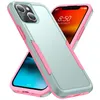 Casos de armadura robusta híbrida híbrida dupla para iPhone 6 7 8 x XS XR 11 12 Mini 13 Pro Max Hard Case Capa Telefone