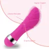 NXY Vibrateurs Juguetes Sexuales Para Mujeres Consolador Realista Mini Vibrador Punto G Vibracin Masturbacin Vaginal Anal Bala Estroboscpica 220110