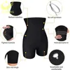 Lazawg Shapewear Kadınlar Için Karın Kontrol Popo Kaldırıcı Yüksek Külot Sıkıştırma Şort Bel Trainer Vücut Şekillendirici Boyshorts