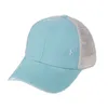 女性ポニーテール野球帽をrosscross camouflage Washed Cotton Hats Trucker Cap
