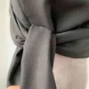 Сексуальное шнурок снаружи носить без бретелек v шеи девушки классные летние женщины свитера жилет 210417