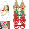Christmas Decoratie Bril Kinderen Kerstcadeaus Vakantie Benodigdheden Papier Led Party Creative Glass populair