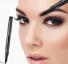 Ögon Makeup Fashion Eyebrow Ink Pen Liquid Eye Brow Enhancer 6 Färger Vattentäta fyra huvudögonbrynen Pencil4632688
