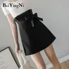 Elegante gonna a vita alta telai sexy casual sottile signore dell'ufficio gonne moda coreano vintage Saia OL Mujer Faldas 210506