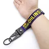 Keychains Car Motorcycle Logo Keychain Nylon Gedrukt Patroon Key Ring Tag Lanyard voor Ohlins Motorrad Auto Accessories Miri22