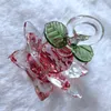 12％のガラスクリスタルロータスツリーFengshui Crafts Home Decor figurinesクリスマスイヤーギフトお土産飾り装飾オブジェクト230d