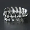 Retro Popular Creative Rock Hip Hop Rings Fashion Simple Fish Bone Men Women Universal Ring Dragon Bone Simplicity Gift Jewelry G1125