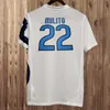 97 98 99 Ibrahimvoic Retro Mens 축구 유니폼 웨스트 Zbalotelli Baggio Milito J. Zanetti Sneijder Batistuta 04 Home Away 클래식 풋볼 셔츠