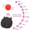 Massage Items 10 Frequency Vbration Beads Set Vibrator Wild Wireless Remote Control Body Massager Adult Sex Games Products