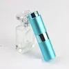 8 ml 15 ml Mini Tragbare Aluminium Telescop Nachfüllbare Parfüm Flasche Mit Zerstäuber Leere Parfum Fall Mit Geschenk Boxen Für reise RRE10615