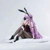 23cm B 스타일 Danganlonpa Kirigiri Kyouko 소프트 바디 토끼 소녀 무료 PVC 액션 피규어 장난감 애니메이션 피규어 성인 수집품 모델 H1105