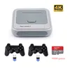 2,4g Game sem fio 4K Retro Player Classic PS1 N64 30000 Games Suporte Av HD WiFi TV Box Players Portable Players