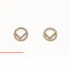 Brincos de designer feminino Brincos de diamante de diamante de prata dourado Charme Brinco de luxo de luxo Brincos para mulheres marca Simple letra Party Ear Studs pingente 2112273d