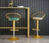 Meubles De Bar Furniture Nordic Chair Taburete Cocina Golden Checkout Counter High Stool Modern Lifting Rotating