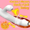 Dildo G Spot Vibrator 섹스 토이를 핥는 여성을위한 Speet Toys