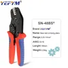 SN-48BS(=SN48B+SN28B) crimping pliers 0.25-1.5mm2 for tab 2.8 4.8 6.3 SM2.5 DuPont2.54 terminals box Car connector wire tools 211110