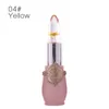 Drop Ship Flower Lip Moisturizer Långlastande geléblommor Läppstift Makeup Temperatur förändrade färgglada läppar Blam Pink Transparen3232602