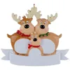 Pendentif d'arbre de noël en résine, bonhomme de neige, Elk, décoration pour la maison, cadeaux pour enfants, nouvelle collection 2022, a431616511