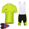 Mens Rapha Team Cykling Jersey Bib Shorts Set Racing Cykel Kläder Maillot Ciclismo Sommar Snabb Torr MTB Bike Kläder Sportkläder Y21041067