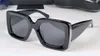 Modedesign-Sonnenbrille 5435, klassischer großer quadratischer Plattenrahmen, einfacher und vielseitiger Stil, UV400-Schutzbrille für den Außenbereich, Top-Qualität