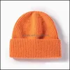 Beanie/Skl Caps Hats & Hats, Scarves Gloves Fashion Accessories Visr18 Colors Autumn Winter Solid Color Acrylic Beanies For Man And Woman Un