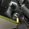 Auto-sleutelgat ontstekingsschakelaar decoratie stickers voor Suzuki Jimny 19-20 koolstofvezel 1 stks