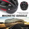 VICTGOAL Casque de vélo pour homme femme VTT Route Bicyc Casque D USB Rechargeab Light Mountain Road Bike Visor Casque de vélo HKD230626