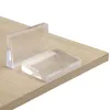 10 x 6cm prateleira top falador de preço personalizado tamanho acrílico foto acrílico quadro bloco de bloco de estandar mesa de exposição de tag de papel