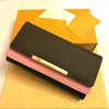 free shpping Wholesale red bottoms lady long wallet multicolor designer coin purse Card holder original box women classic zipper pocket 05
