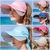 BC800046 Moda Caps Feminino Verão Sun Chapéu Para Mulher Beanie Cap Beanie Casquettes Chapéus Patchwork Visor