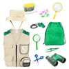 Running Sets 2021 Boy Girl Toys For Children 11pcs Outdoor Explorer Kit Birthday Present Kid Set Adventure Insect Capture Baby