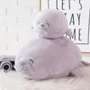 30 cm 40 cm pluszowe zabawki foki lalki wypchane zwierzęta miękkie słodkie zabawki wysokiej jakości dzieci urodziny prezent domu dekoracji