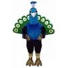 Pavão profissional mascote traje halloween christmas festa de festa vestido animal personagem de desenho animado terno carnaval unisex adultos outfit