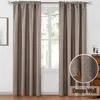 300x280 Luxury Geometric Pattern Curtains for Bedroom Living Room Elegant Window Treatments Jacquard Brown Blackout Curtain Grey 210712