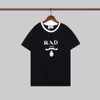 2022 Kadın Üstleri Erkek Tasarımcı Tişörtleri Moda Markaları Harf Baskılı Kısa Kollu Lady Tees Lüksler Günlük Çiftler Giysileri Kadınların şık giyimi @75
