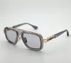 Mode Vintage Männer Frauen Designer LXN Sonnenbrille Metall plus Platte klassische quadratische Rahmenbrille Sommer Outdoor-Stil Top-Qualität UV-Schutz Mit Etui geliefert