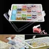 Bead Storage Organizer Rangement Lege Container voor Organomador Nail Art Case Clear Plastic 345x265x50 mm 210922